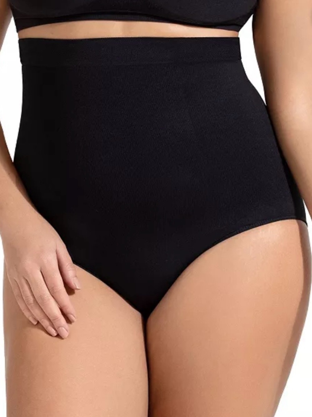 Shapermint High-Waist Sculpting Briefs - Black